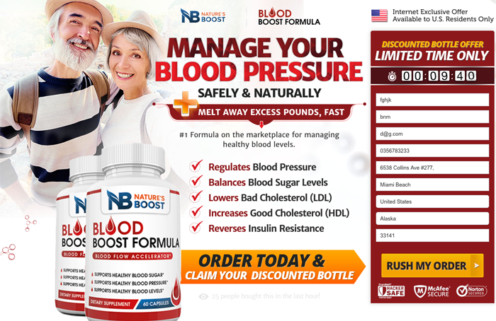 Natures Boost Blood Formula Review